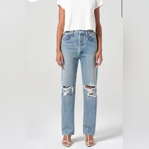 AGOLDE/  new/ high rise/ straight leg/ size 26